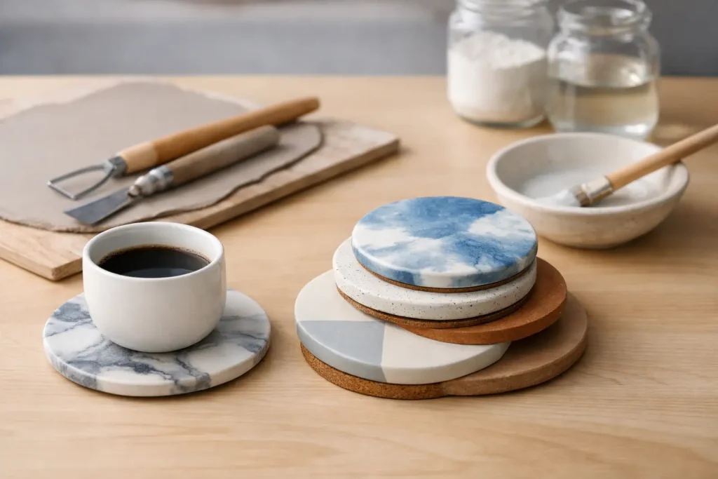 How to Create Ceramic Coasters That Last
